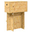 Terrarium Brun 60 x 30 x 80 cm OSB