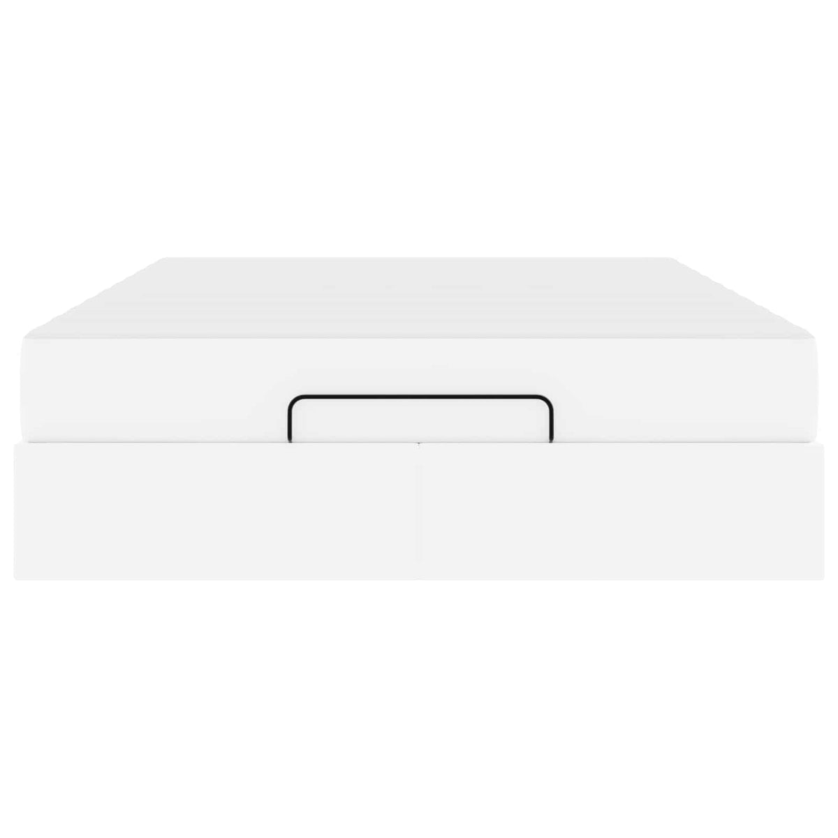 Sengeramme med madras Andet 2 stk. Hvid PVC