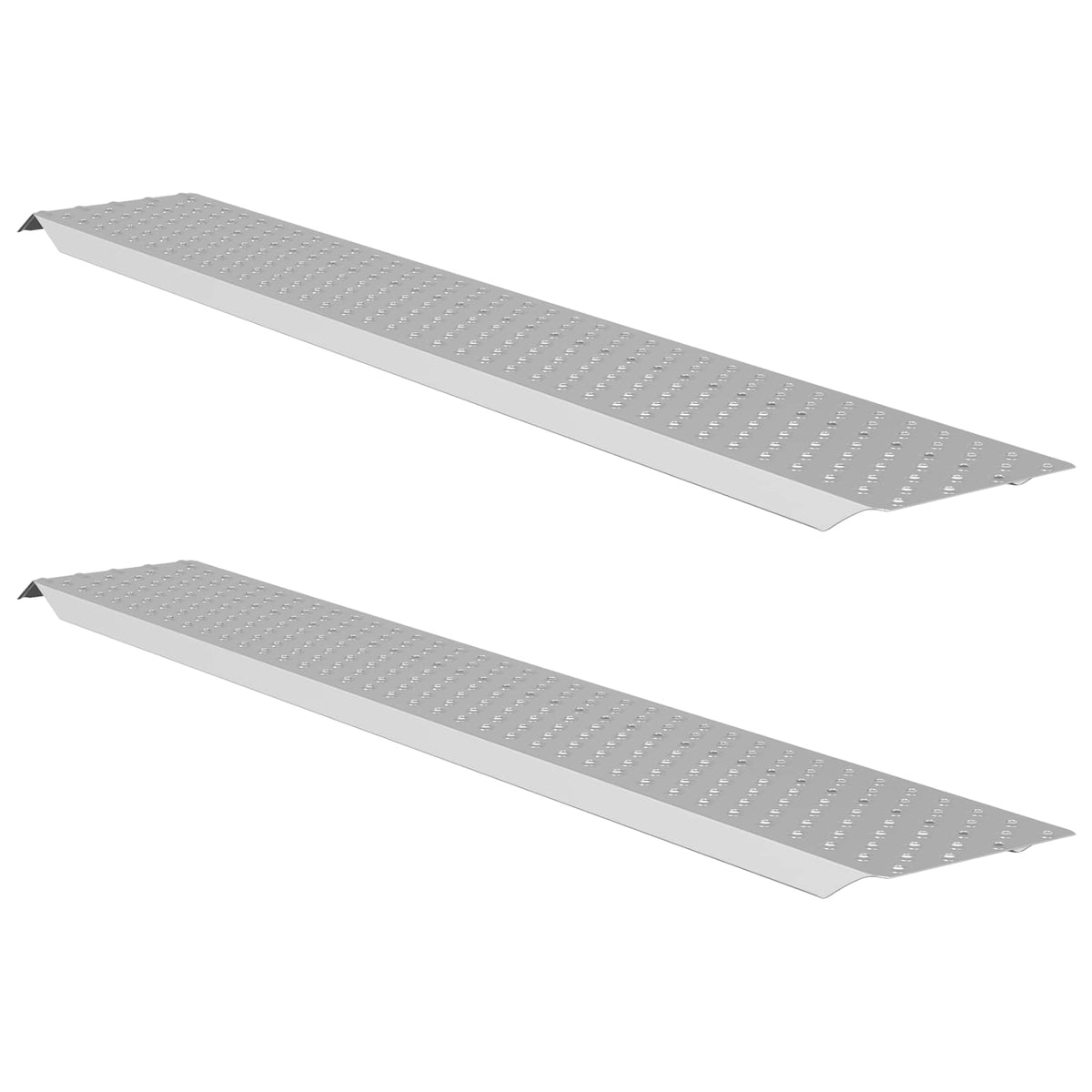 Læsningsrampe 200 kg Sølv 200 kg per stk Galvaniseret stål