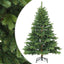 Kunstigt Hinged Juletræ med stativ Grøn 120 cm PVC, PE og stål