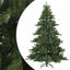 Kunstigt Hinged Juletræ Grøn 180 cm PVC, stål