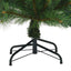 Kunstigt Hinged Juletræ Grøn 150 cm PVC, stål
