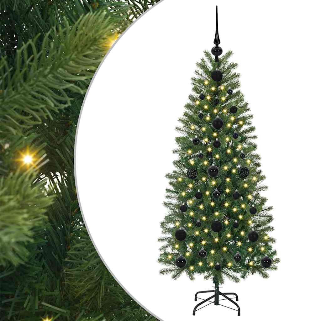 Kunstigt juletræ Grøn 120 cm PE og PVC
