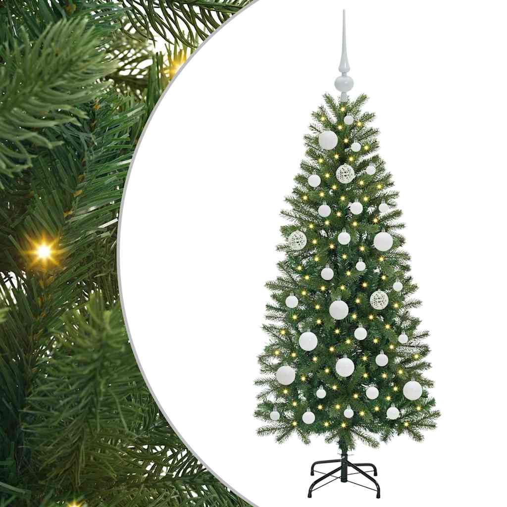 Kunstigt juletræ Grøn 120 cm PE og PVC
