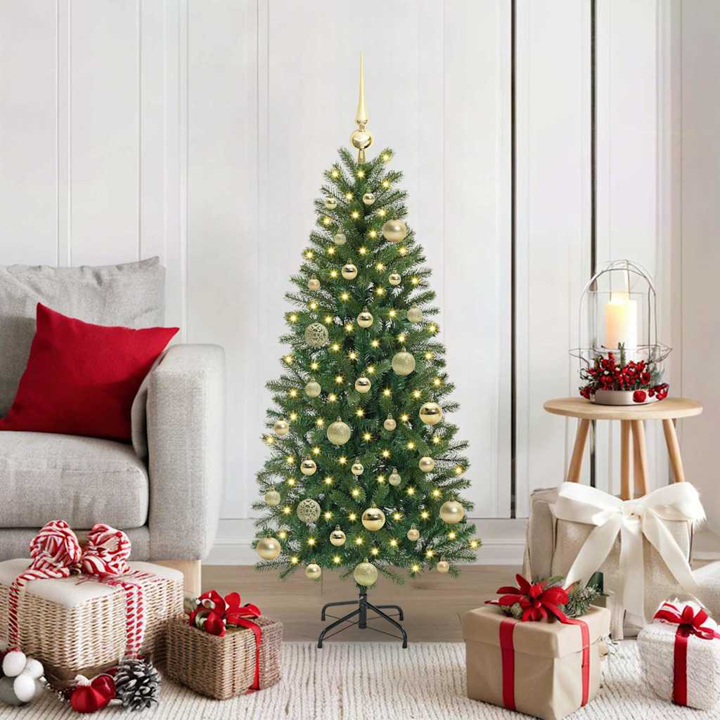 Kunstigt juletræ Grøn 120 cm PE og PVC