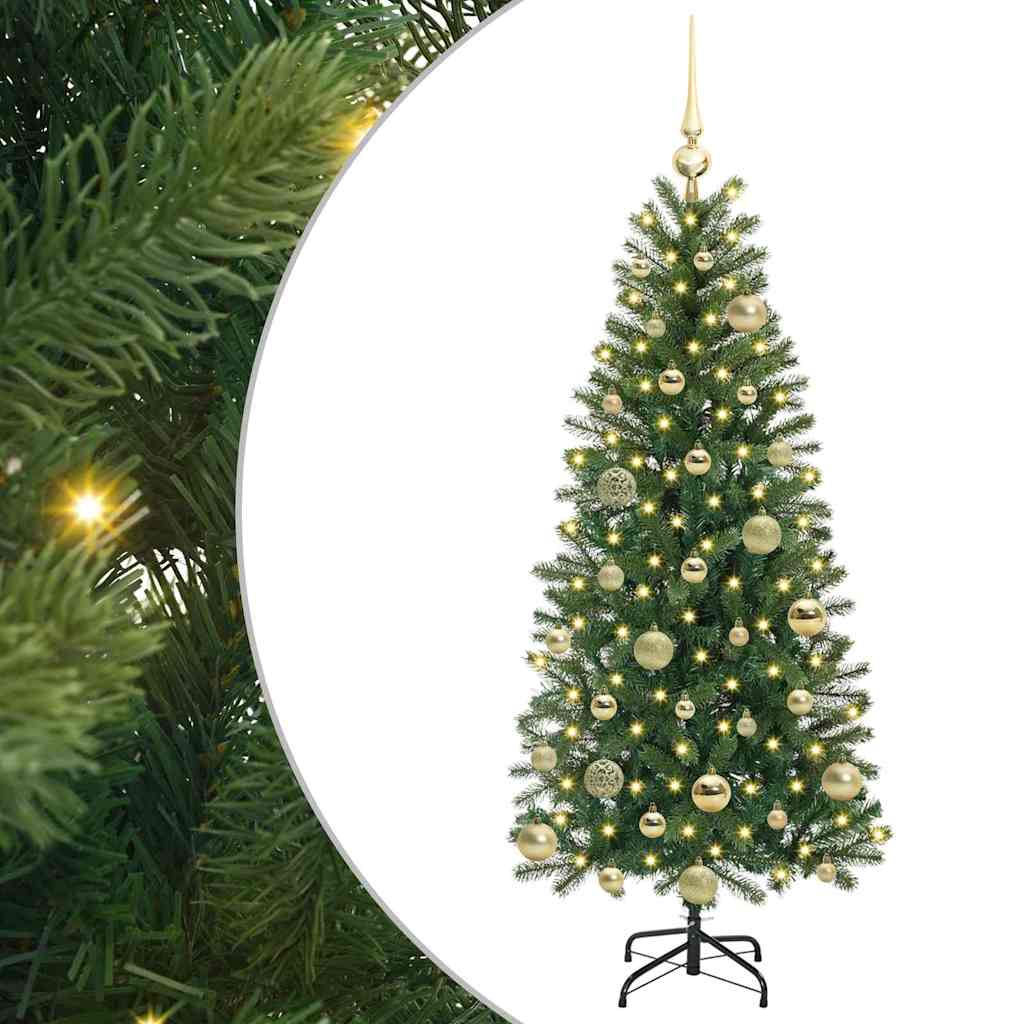 Kunstigt juletræ Grøn 120 cm PE og PVC