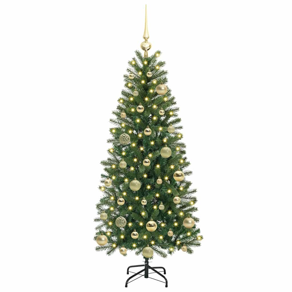Kunstigt juletræ Grøn 120 cm PE og PVC