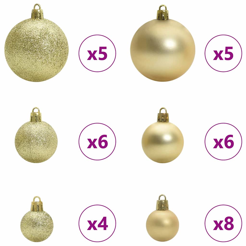 Kunstigt juletræ Grøn 120 cm PE og PVC