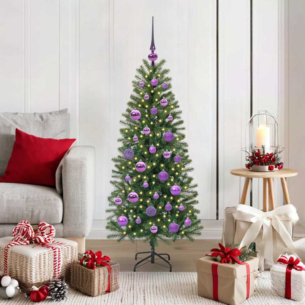 Kunstigt juletræ Grøn 120 cm PE og PVC