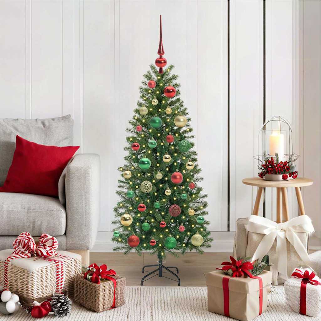 Kunstigt juletræ Grøn 120 cm PE og PVC