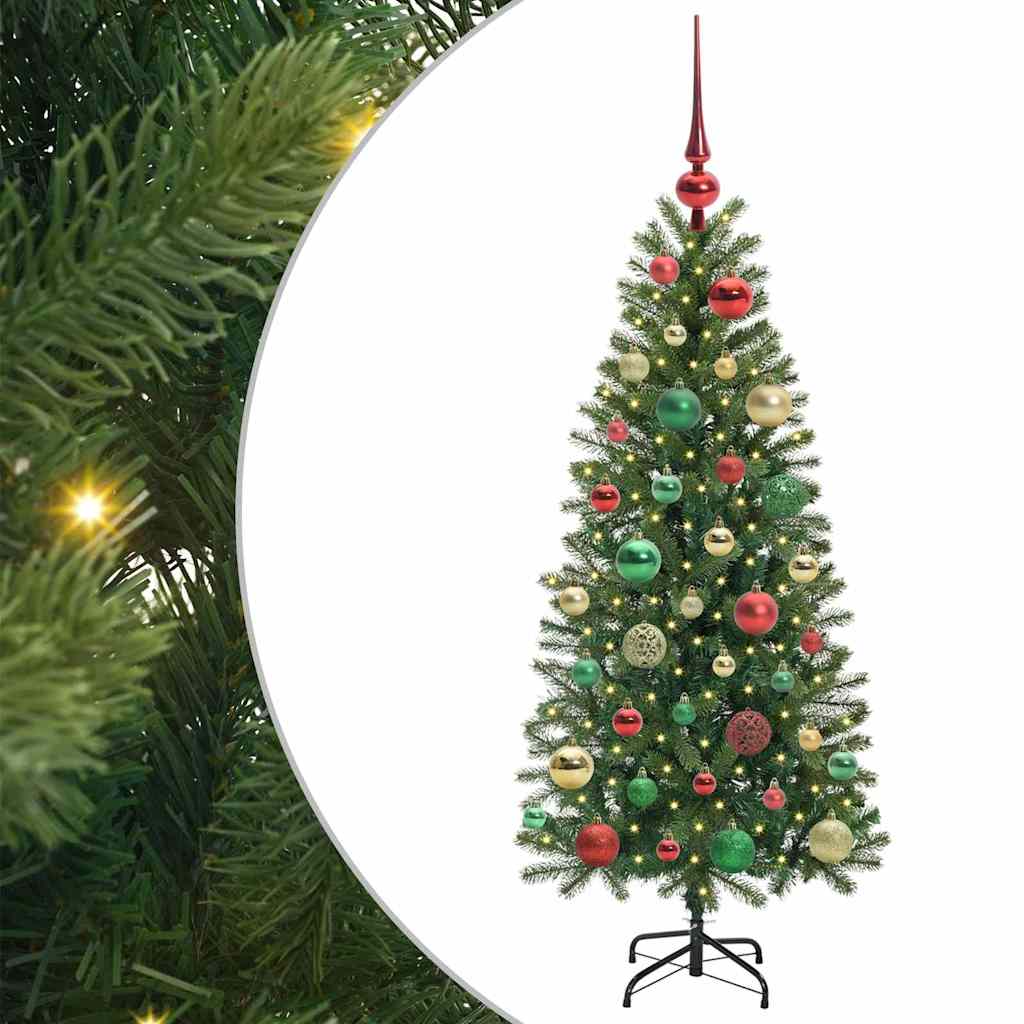 Kunstigt juletræ Grøn 120 cm PE og PVC