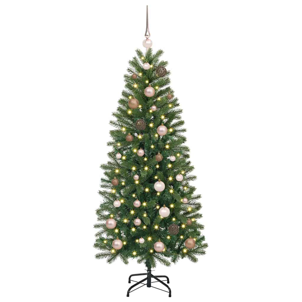 Kunstigt juletræ Grøn 150 cm PE og PVC