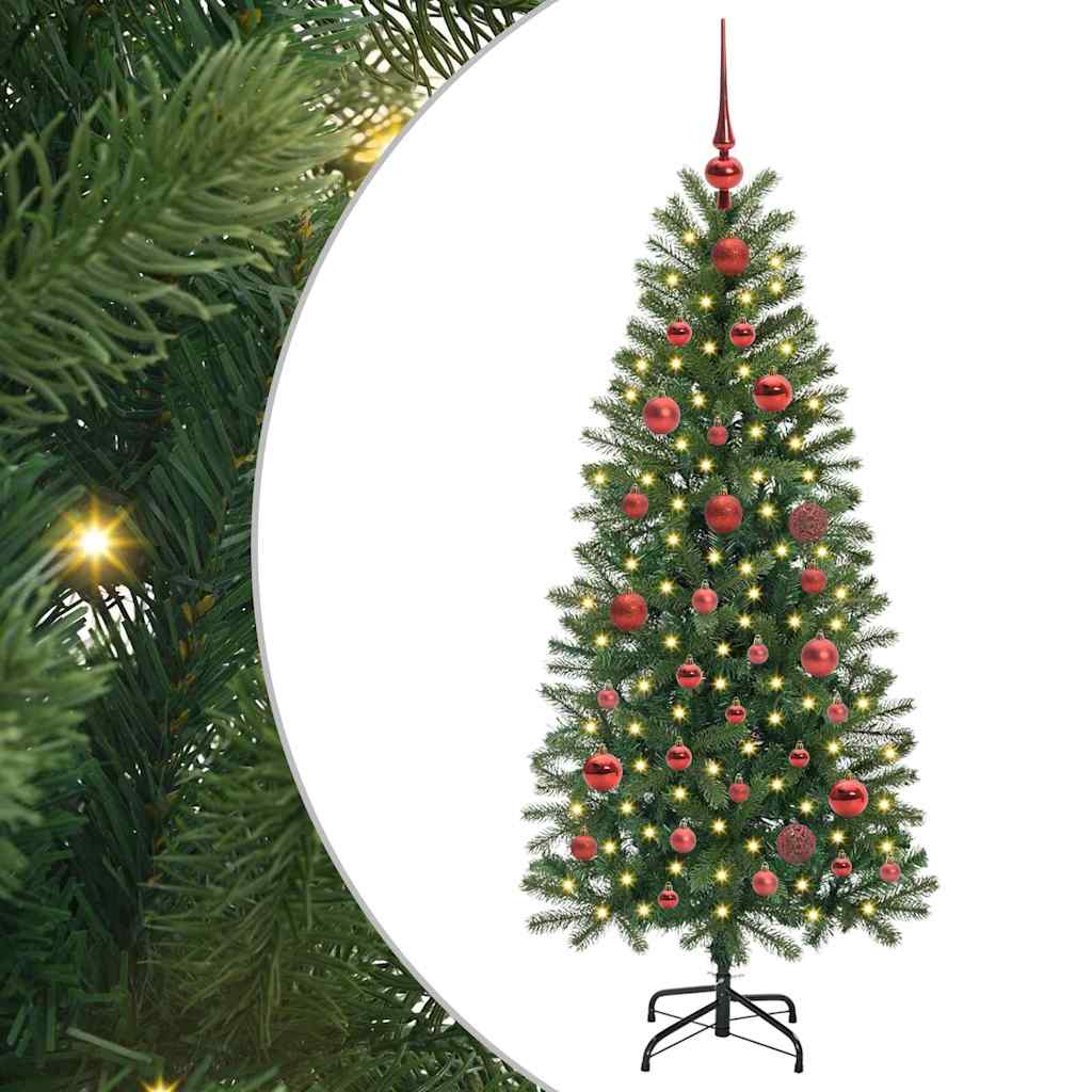 Kunstigt juletræ Grøn 150 cm PE og PVC