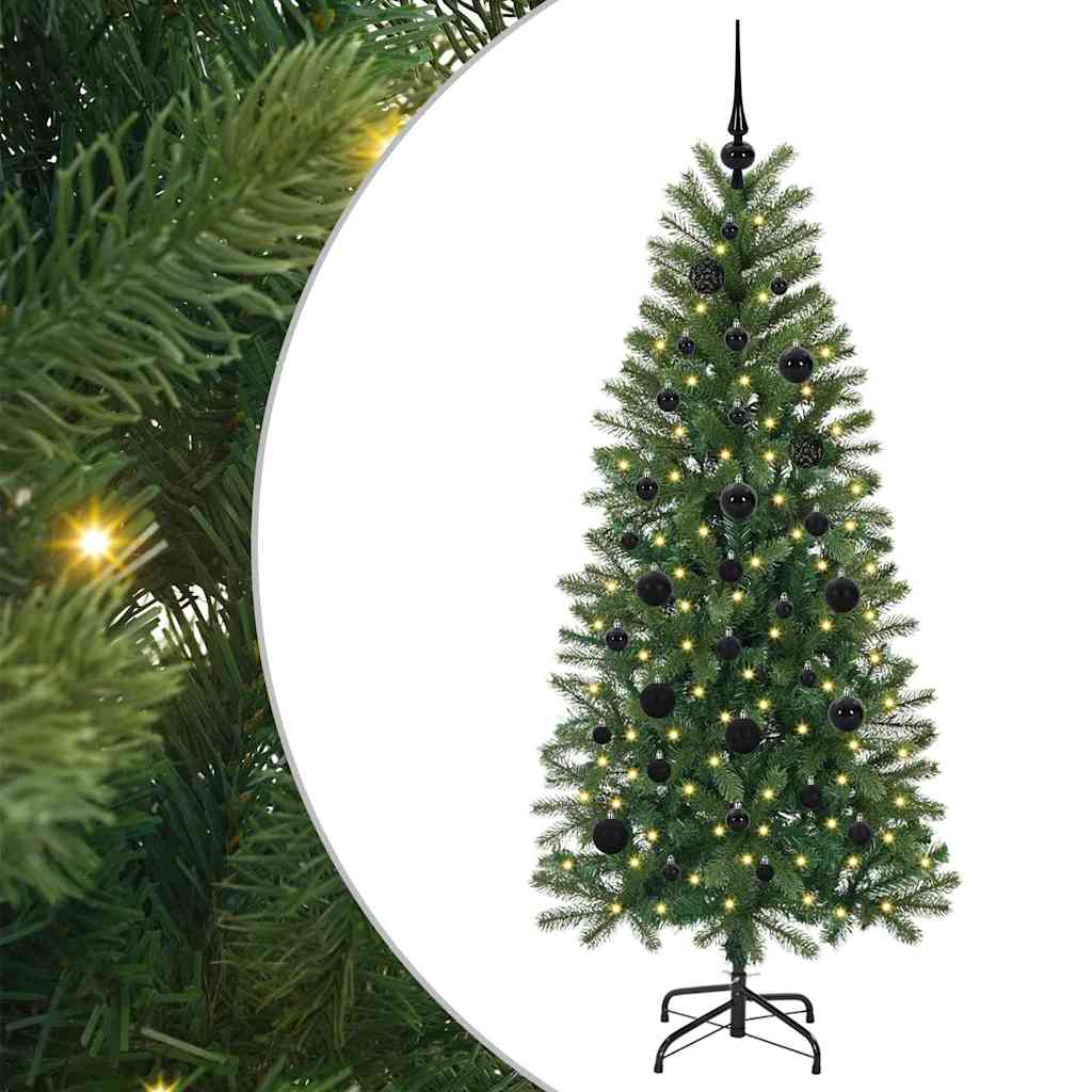 Kunstigt juletræ Grøn 150 cm PE og PVC