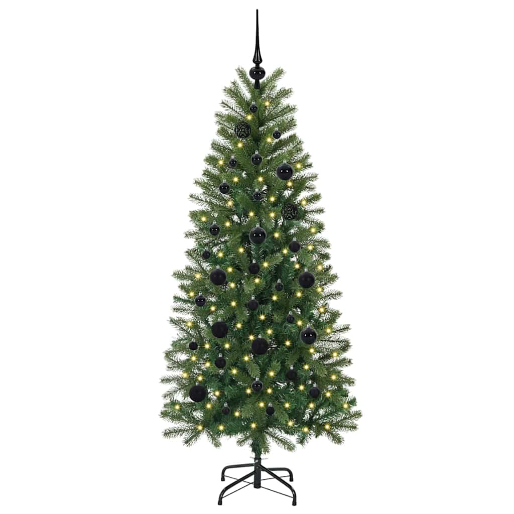 Kunstigt juletræ Grøn 150 cm PE og PVC