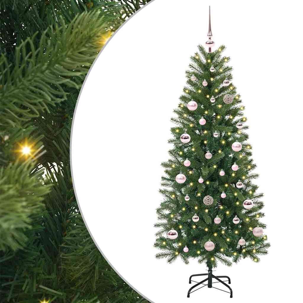 Kunstigt juletræ Grøn 150 cm PE og PVC