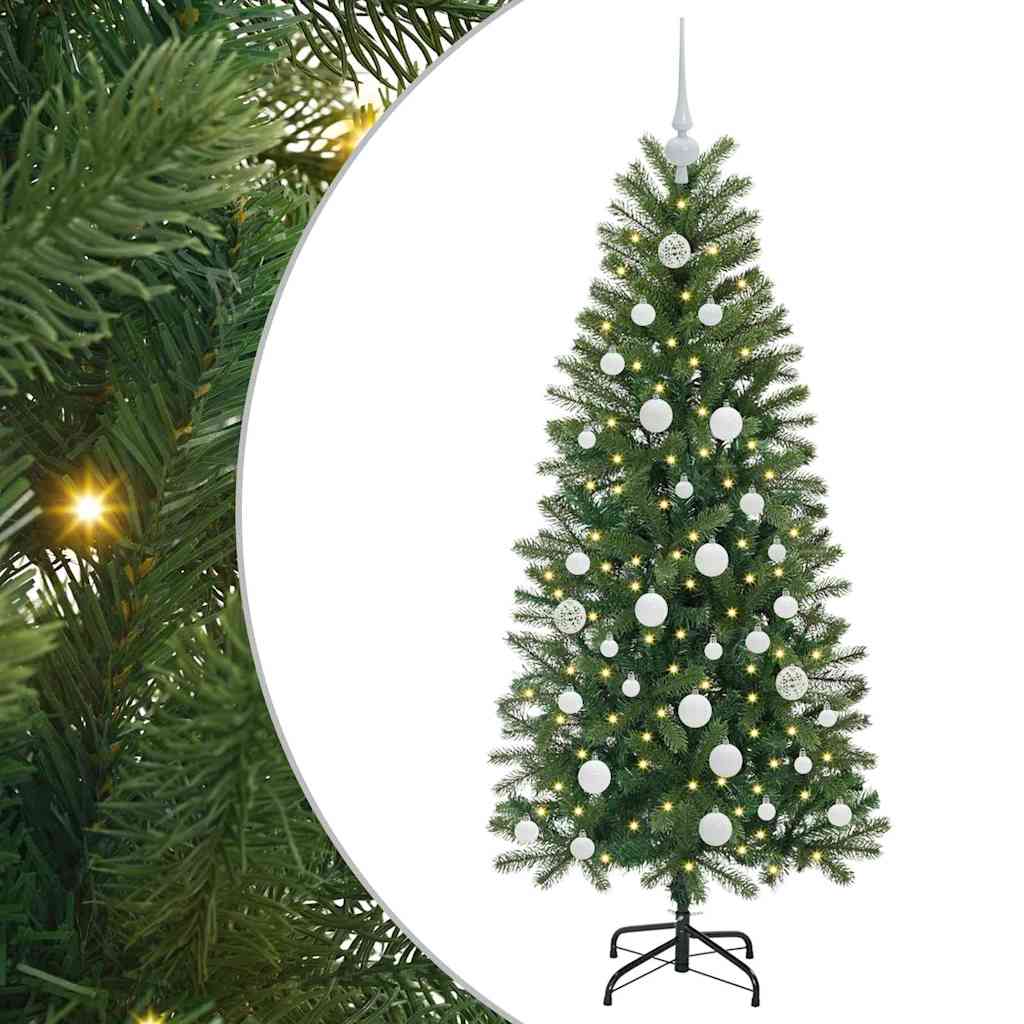Kunstigt juletræ Grøn 150 cm PE og PVC