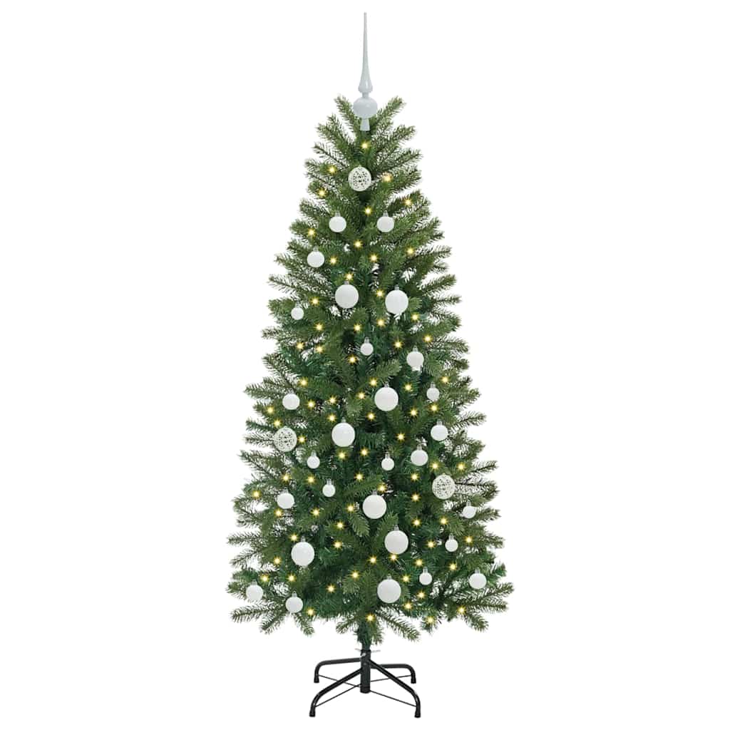 Kunstigt juletræ Grøn 150 cm PE og PVC
