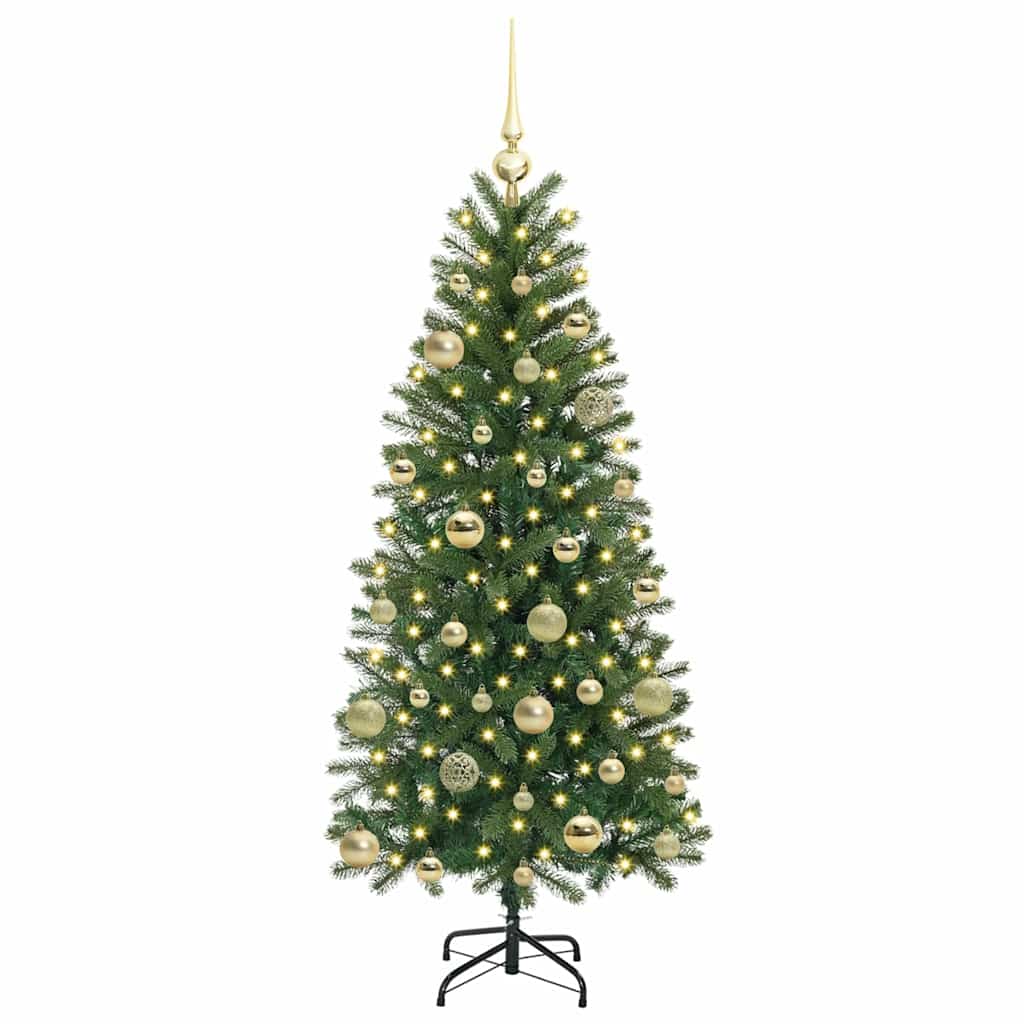 Kunstigt juletræ Grøn 150 cm PE og PVC