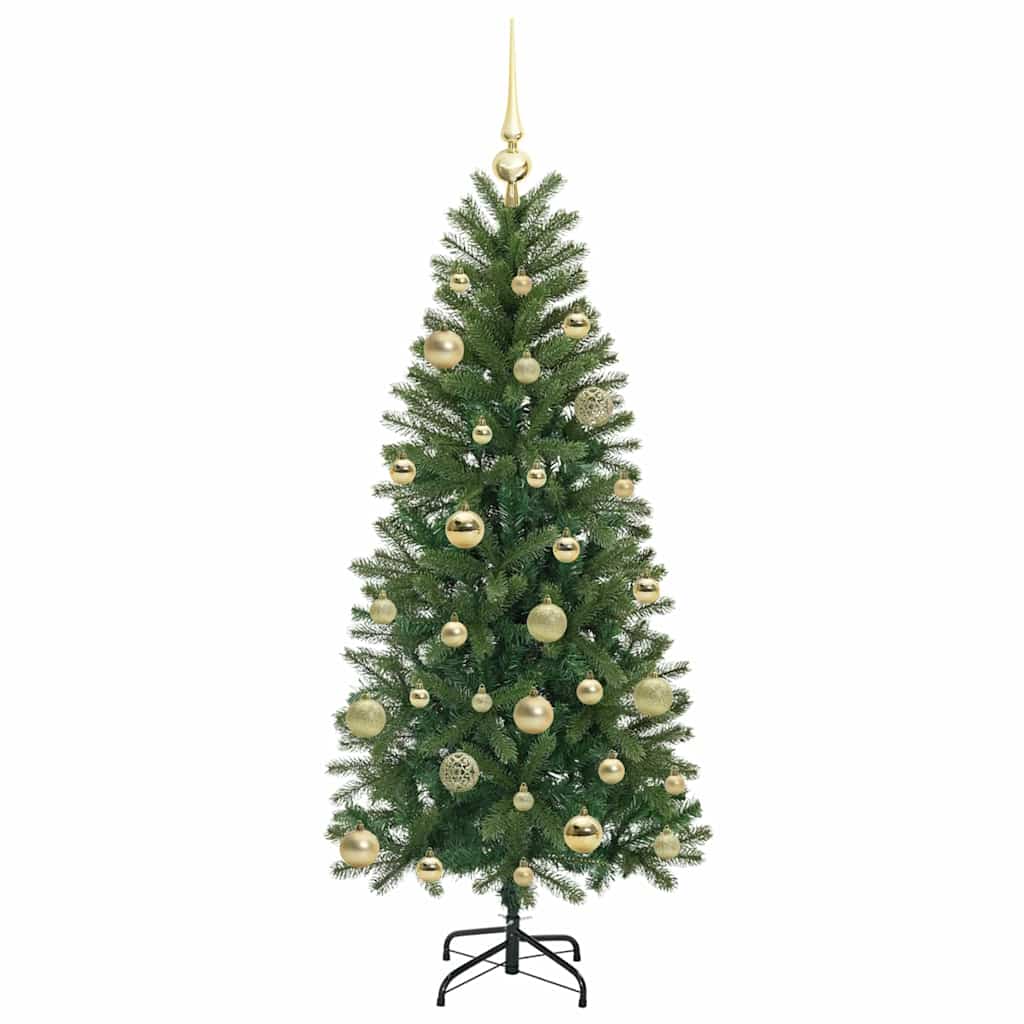 Kunstigt juletræ Grøn 150 cm PE og PVC