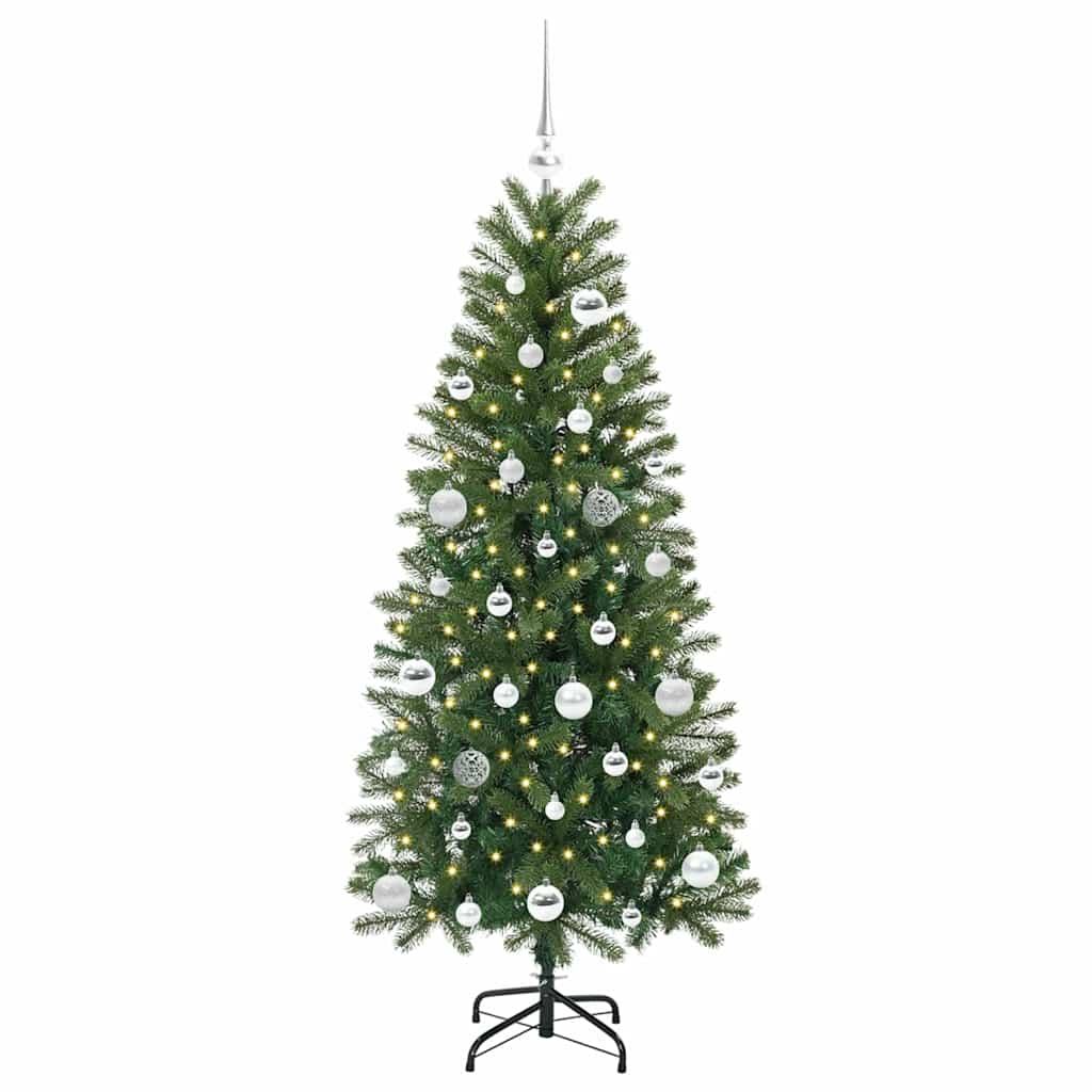 Kunstigt juletræ Grøn 150 cm PE og PVC