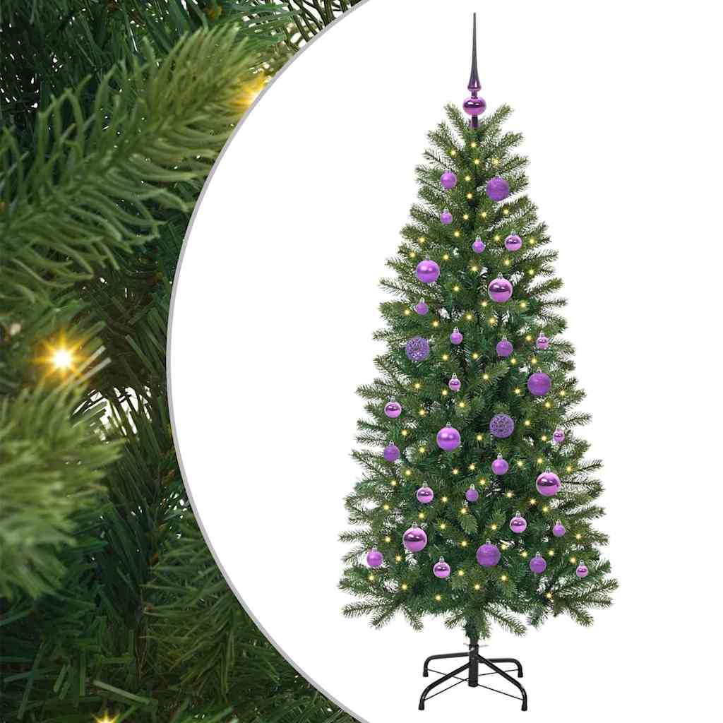 Kunstigt juletræ Grøn 150 cm PE og PVC