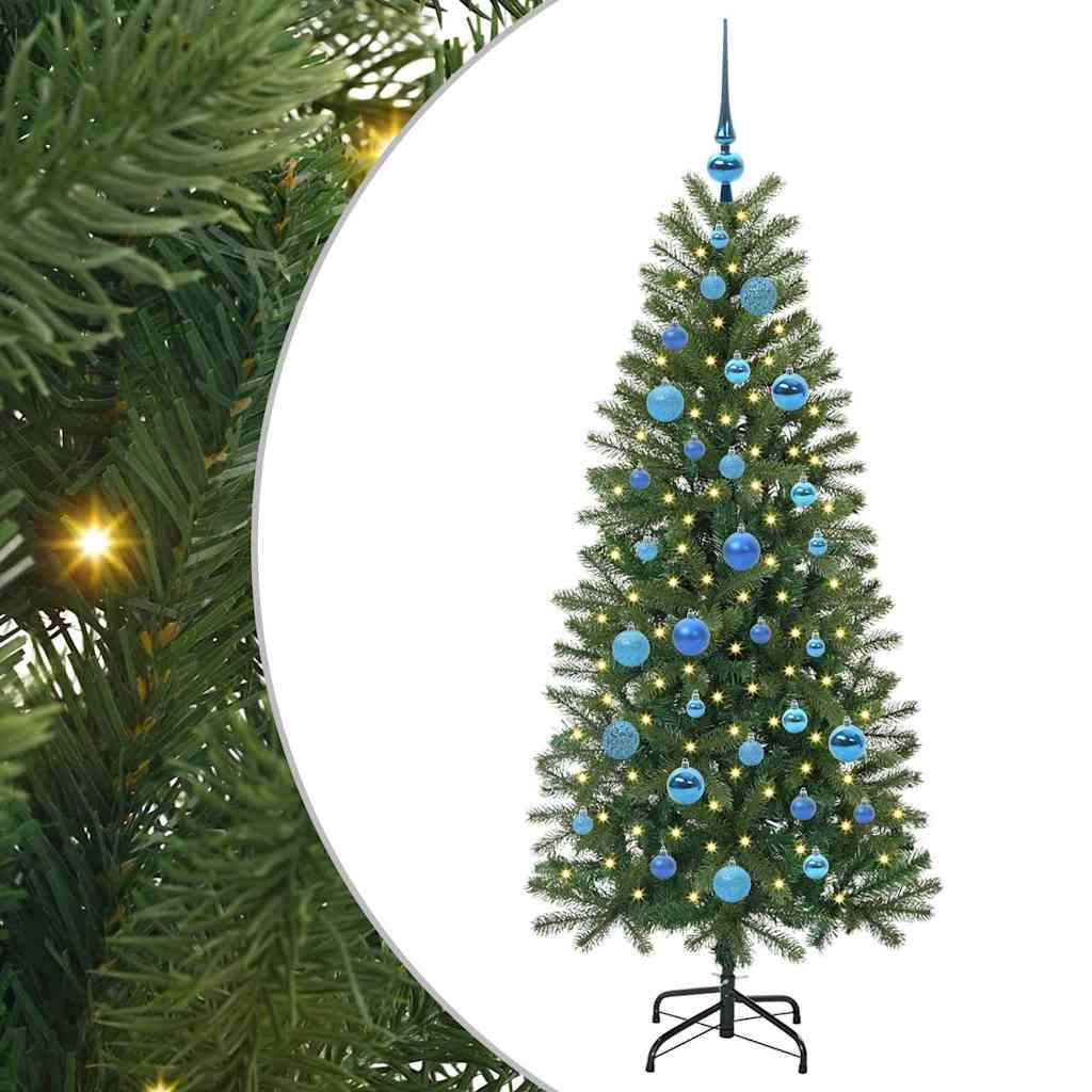 Kunstigt juletræ Grøn 150 cm PE og PVC