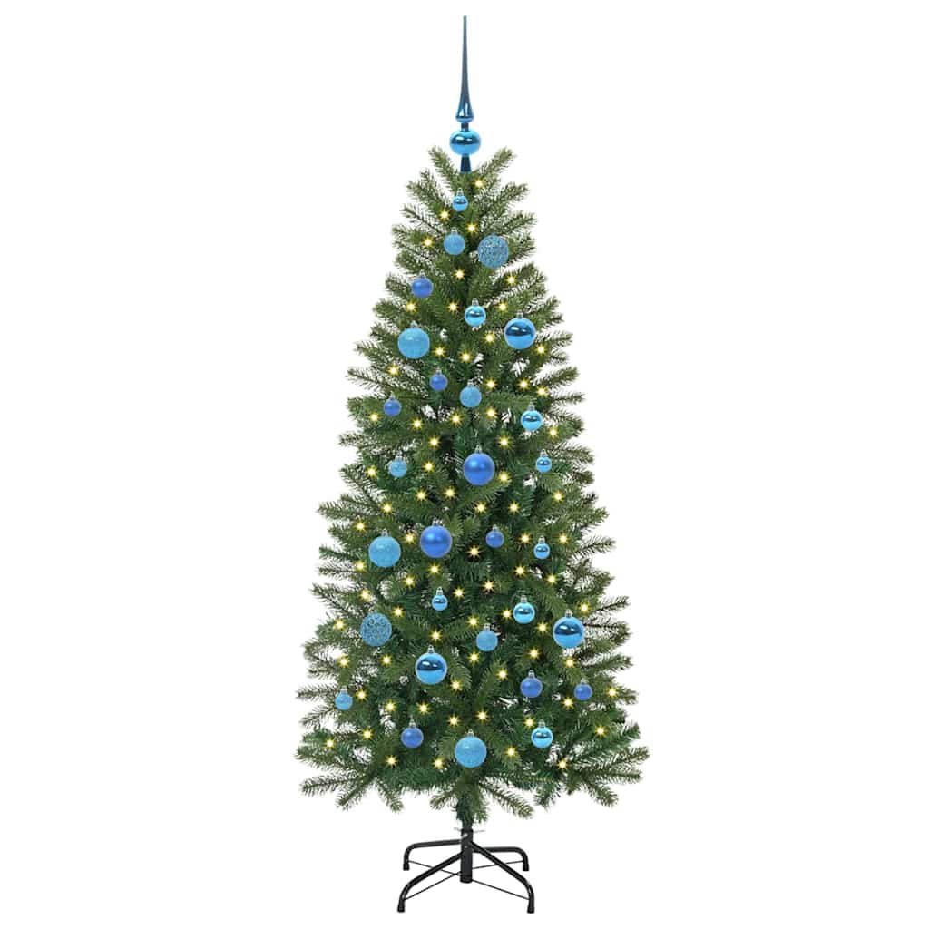 Kunstigt juletræ Grøn 150 cm PE og PVC