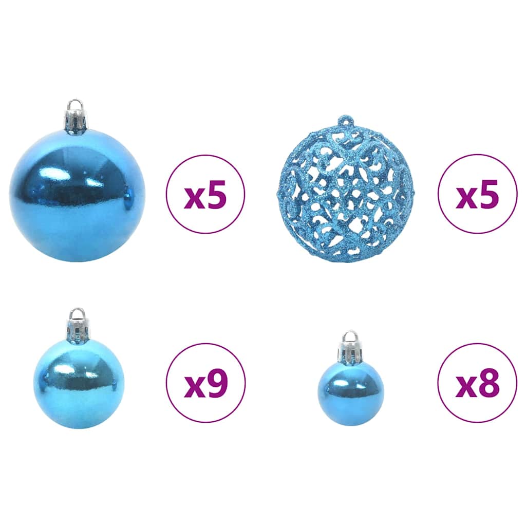 Kunstigt juletræ Grøn 150 cm PE og PVC
