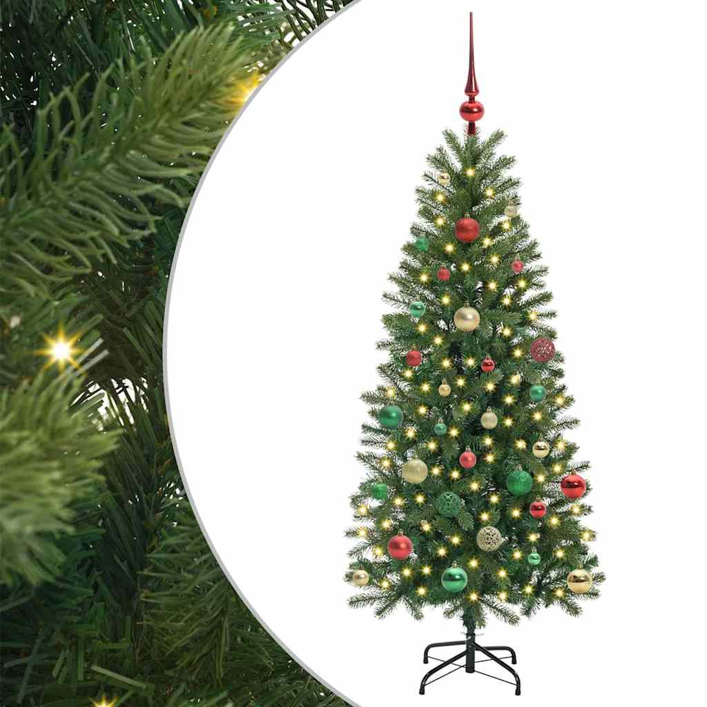 Kunstigt juletræ Grøn 150 cm PE og PVC