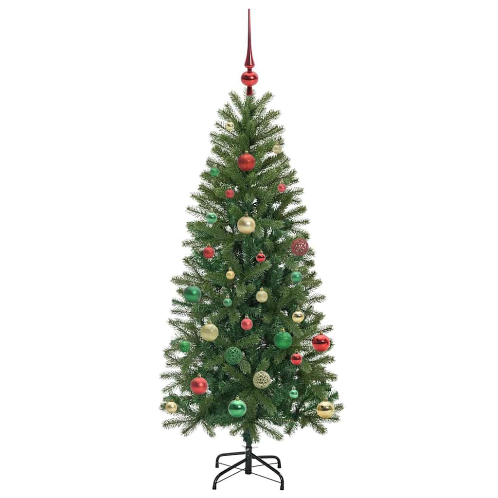 Kunstigt juletræ Grøn 150 cm PE og PVC