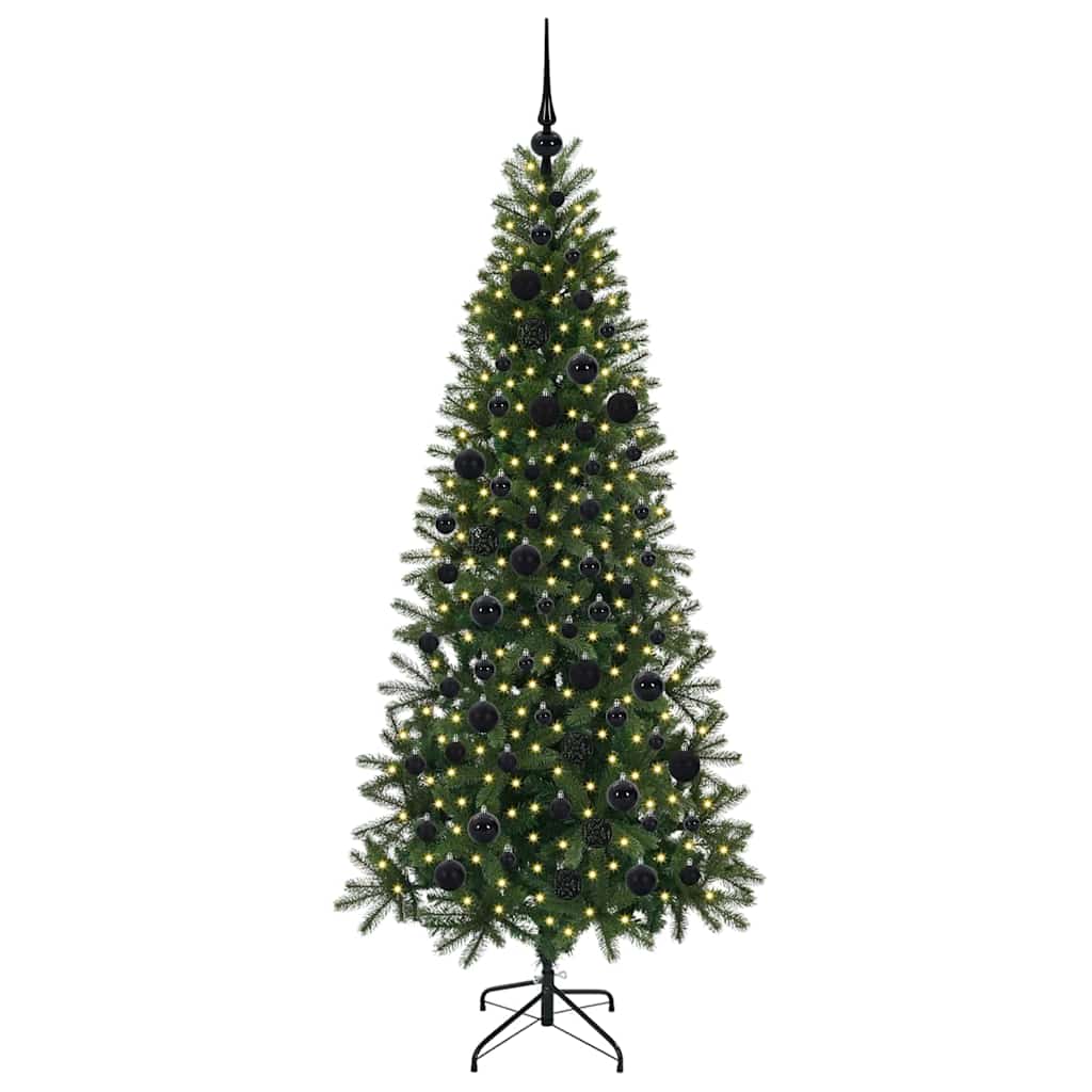 Kunstigt juletræ Grøn 180 cm PE og PVC