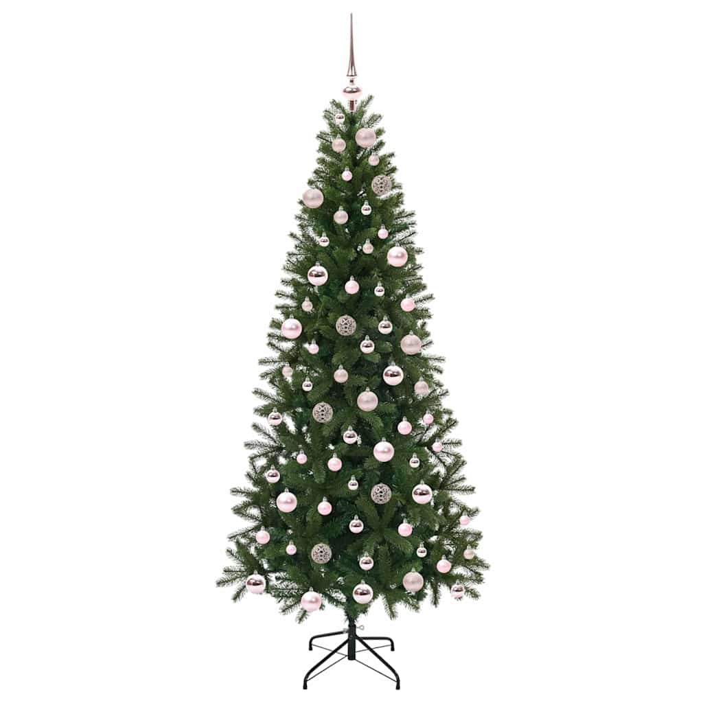 Kunstigt juletræ Grøn 180 cm PE og PVC