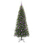 Kunstigt juletræ Grøn 180 cm PE og PVC