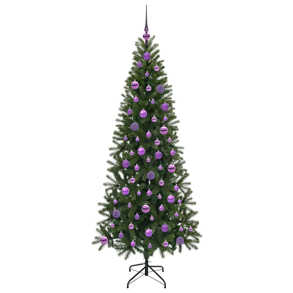 Kunstigt juletræ Grøn 180 cm PE og PVC