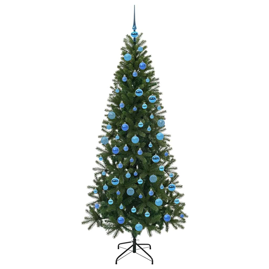 Kunstigt juletræ Grøn 180 cm PE og PVC