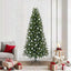 Kunstigt juletræ Grøn 210 cm PE og PVC