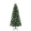 Kunstigt juletræ Grøn 210 cm PE og PVC