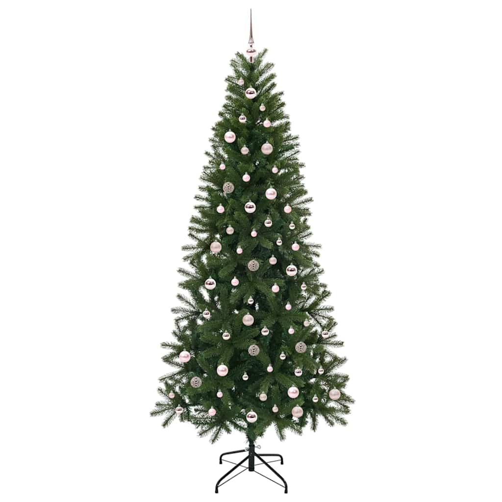 Kunstigt juletræ Grøn 240 cm PE og PVC