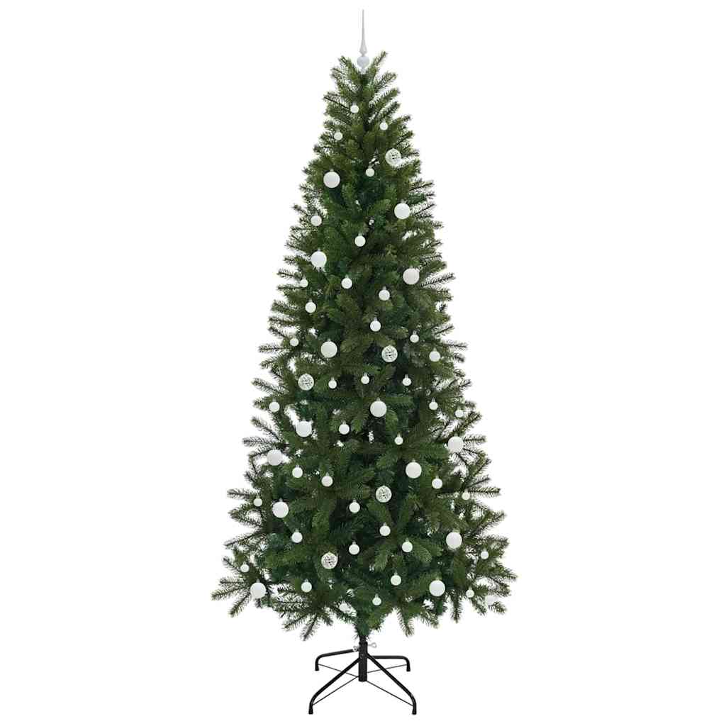 Kunstigt juletræ Grøn 240 cm PE og PVC