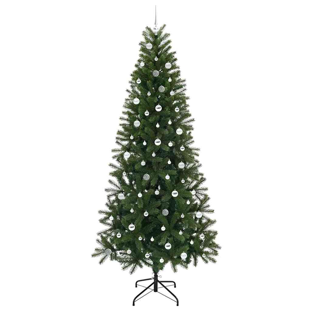 Kunstigt juletræ Grøn 240 cm PE og PVC