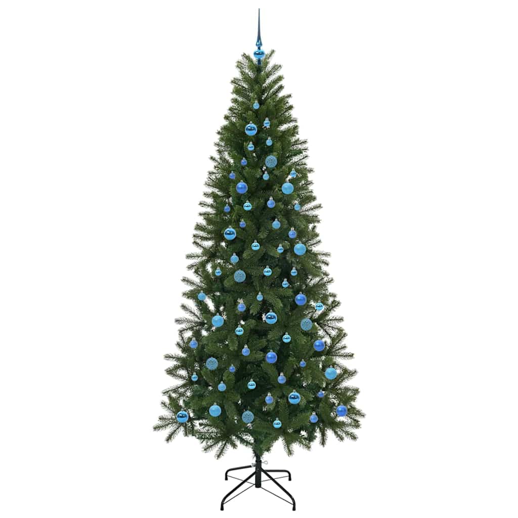 Kunstigt juletræ Grøn 240 cm PE og PVC