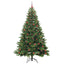 Kunstigt juletræ med 300 LED'er Grøn 210 cm PE og PVC