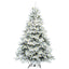 Kunstigt juletræ med 300 LED'er Hvid 180 cm PE og PVC