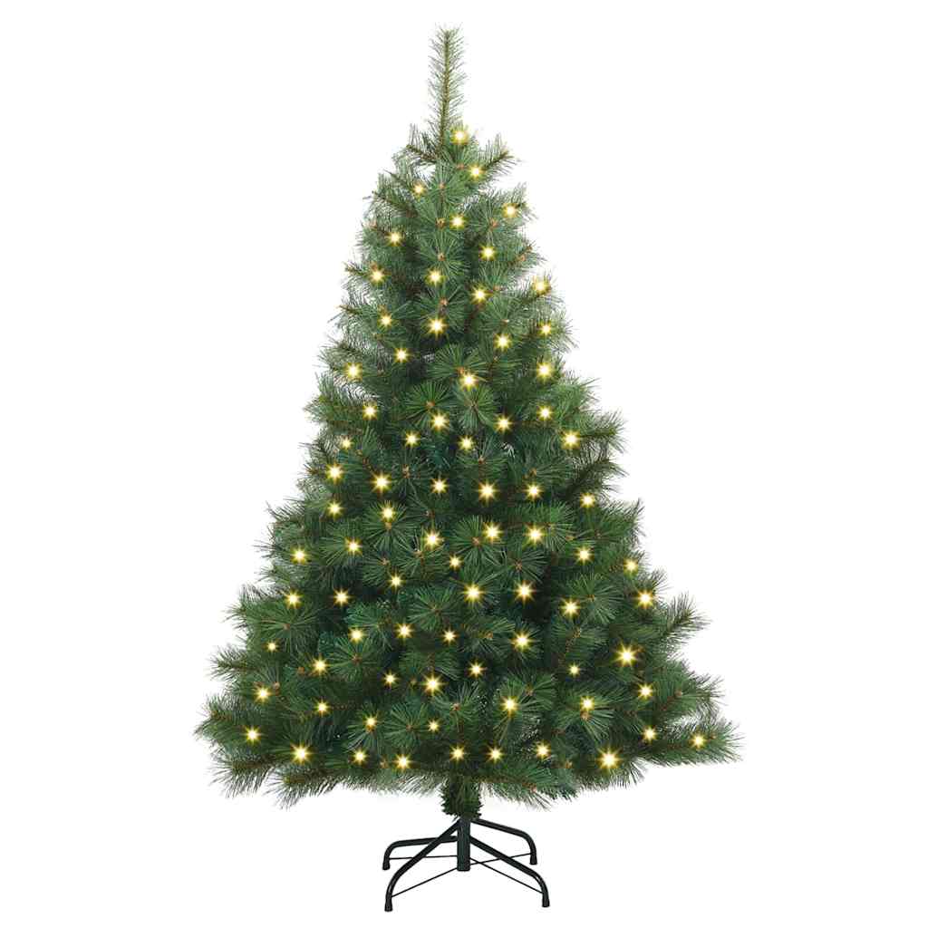 Kunstigt juletræ Grøn 150 cm PE og PVC