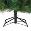 Kunstigt juletræ med 300 LED'er Grøn 180 cm PE og PVC