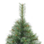 Kunstigt juletræ med 150 LED'er Grøn 150 cm PE og PVC