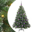 Kunstigt juletræ med 150 LED'er Grøn 150 cm PE og PVC