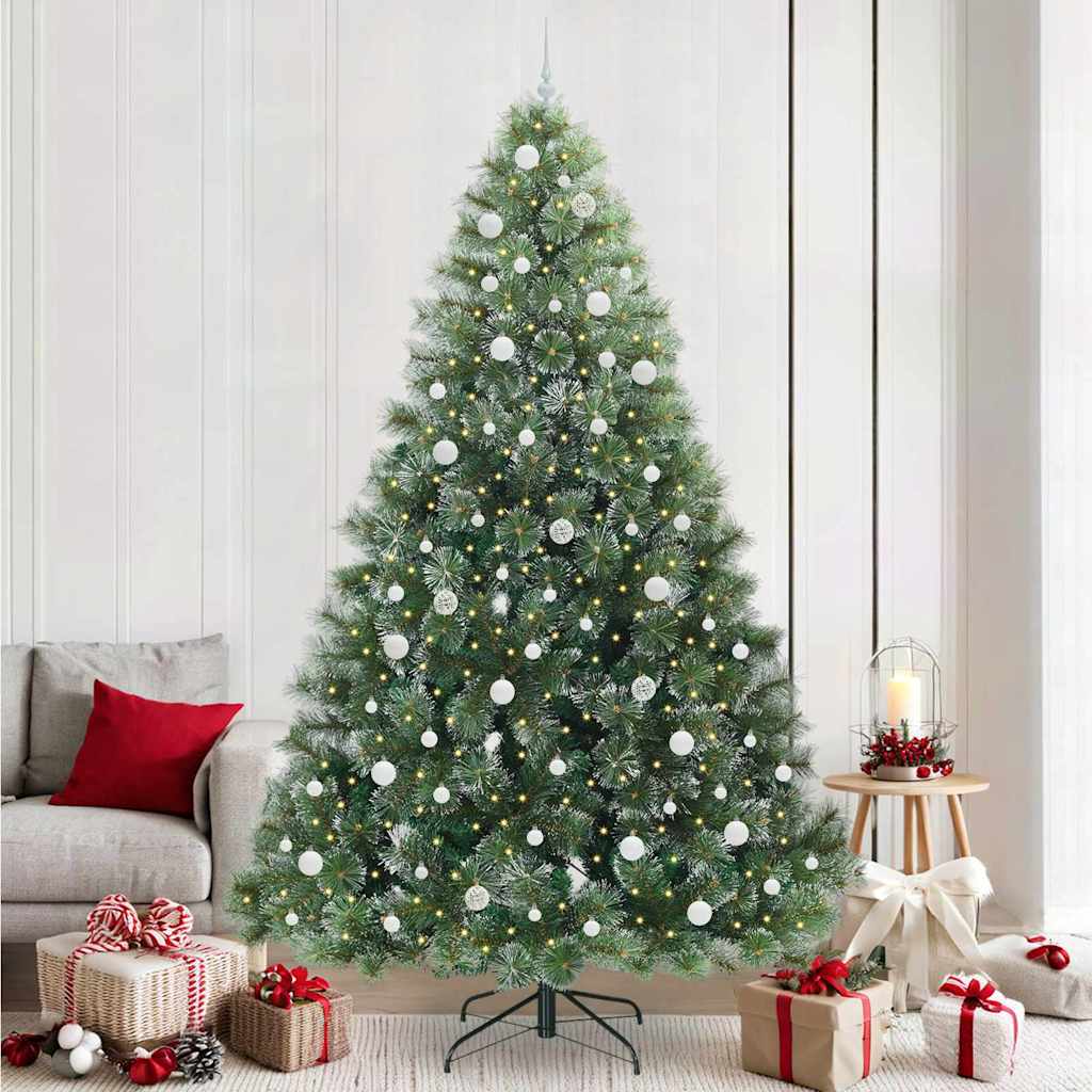 Kunstigt juletræ Grøn 240 cm PE og PVC