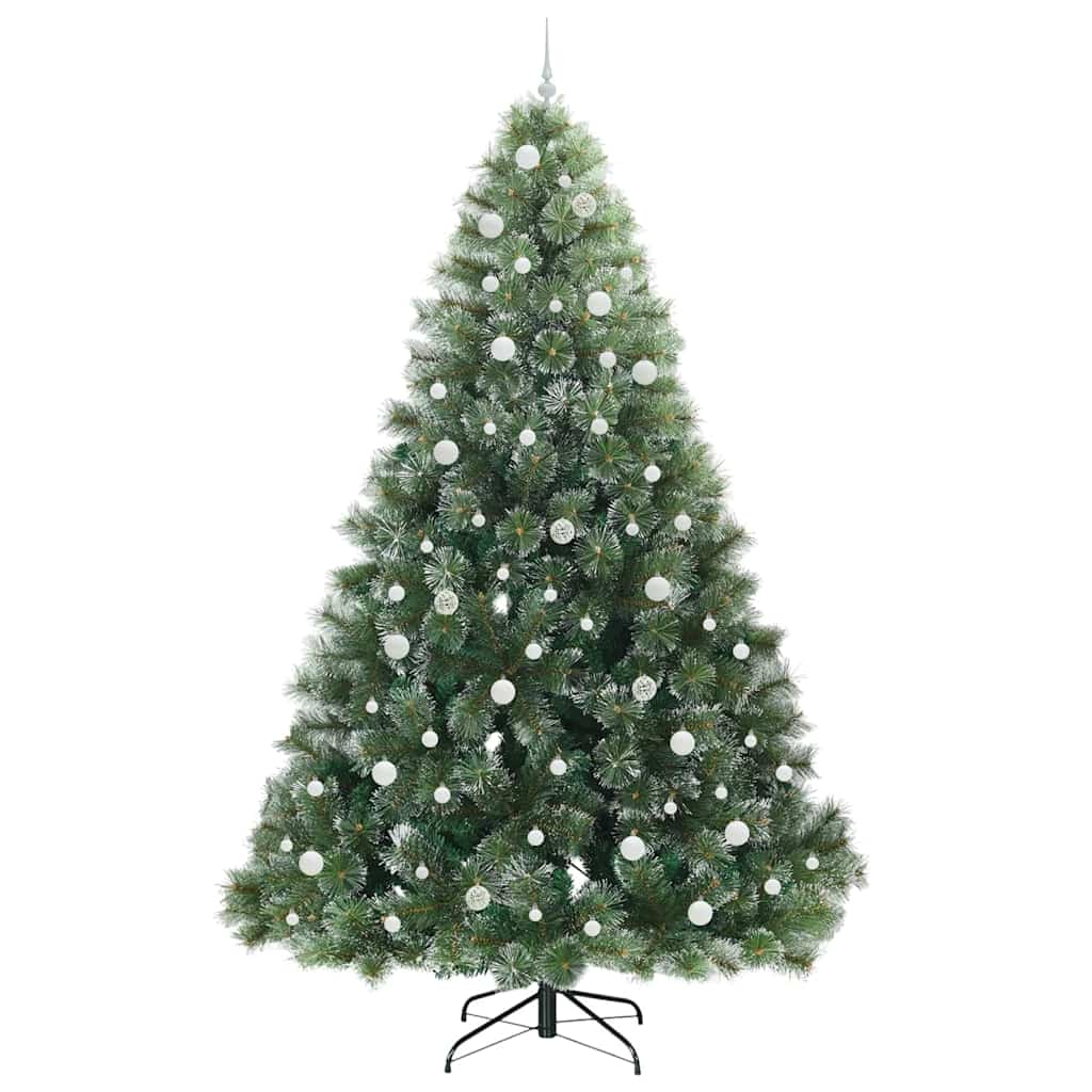 Kunstigt juletræ Grøn 240 cm PE og PVC